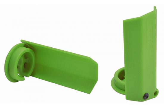 RPM Traxxas X-MAXX Shock Shaft Guards - Green