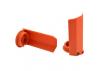 RPM Traxxas X-MAXX Shock Shaft Guards - Orange