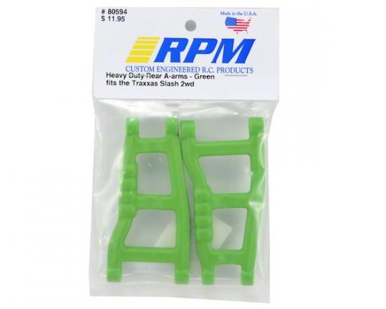 RPM Traxxas Slash Rear Arms - Green