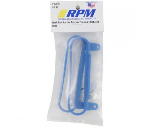 RPM Nerf Bars For Traxxas Slash 2WD & 4WD - Blue