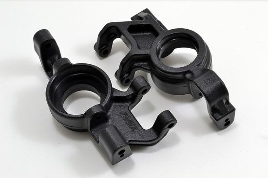 RPM Traxxas X-MAXX Oversized Front Axle Carriers - Black