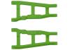 RPM Front / Rear Arms For Traxxas Slash/Stampede/Rustler/Hoss 4x4 - 1 Pair - Green (Replace TRX3655)