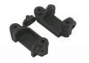 RPM Upgrade Caster Blocks For Traxxas Electric Stampede, Rustler, Slash 2WD And NItro Slash - Black (Replaces TRX3632)