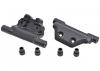 RPM Wheelie Bar Mount For Traxxas Rustler 4X4 (Replaces TRX6737, Requires TRX3678) ** CLEARANCE **