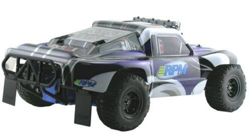 RPM Rear Bumper For The Traxxas Slash - Blue