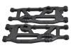 RPM Rear A Arms for Arrma Outcast/Talion/Kraton/DEX8T - Black
