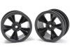 RPM N20 Gloss Black Resto Mod Sedan Wheels