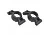 RPM Oversized Rear Axle Carriers For Traxxas X-MAXX - Black (Replaces TRX7752)