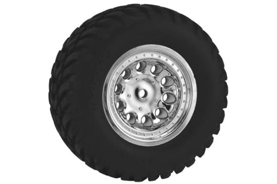 RPM Revolver Black Wheels - Traxxas Slash 2WD Front