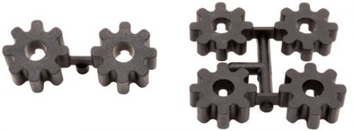 RPM Revolver Black Wheels - Slash 2WD Rear / 4x4 Front or Rear
