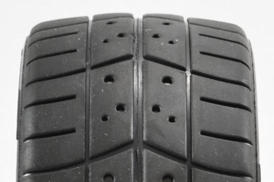 Sweep 1:8 GT Tread 45 Degree Belted Tyres on White EVO16 17mm Hex Wheels (2)