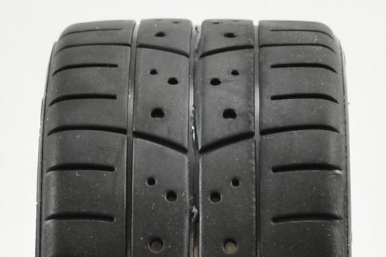 Sweep 1:8 GT Tread Belted Tyres on White 6IX 17mm Hex Wheels (2)