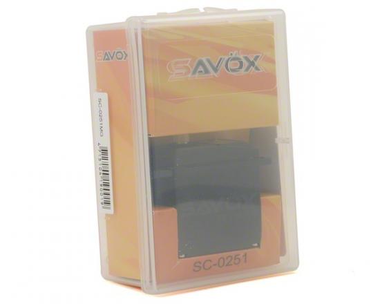 Savox SC0251 Digital Metal Geared Servo - 16Kg / 0.18 Sec