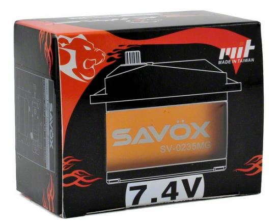 Savox SV0236MG Jumbo Metal Geared Servo - 40Kg/cm (Replaces HPI SFL-10 / SFL-11)