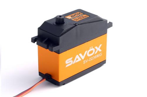 Savox SV0236MG Jumbo Metal Geared Servo - 40Kg/cm (Replaces HPI SFL-10 / SFL-11)
