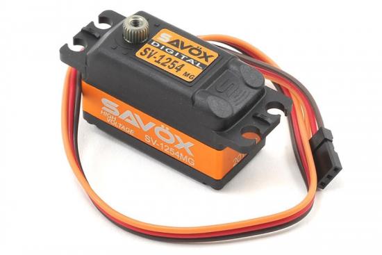 Savox SV1254MG HV Low Profile Digital Servo - 15KG / 0.085s