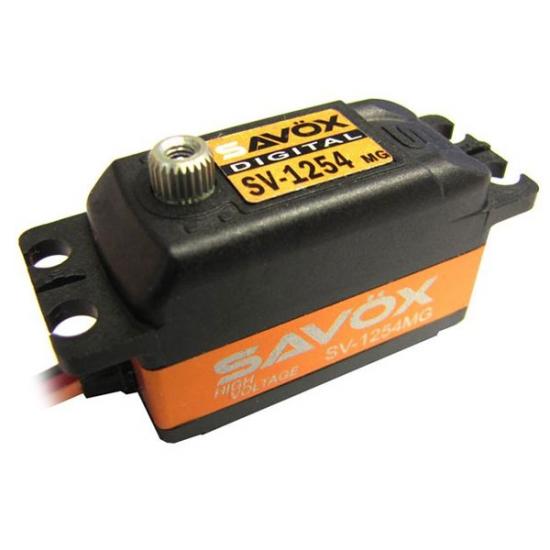 Savox SV1254MG HV Low Profile Digital Servo - 15KG / 0.085s