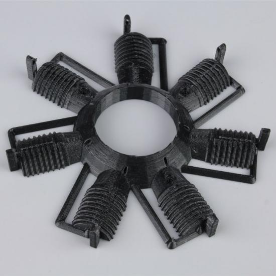 ScaleBitz 1:8 Scale WWI 7-Cylinder Engine  (130mm 5 1:8in)