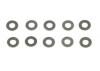 Stainless Steel Shims 3x6x0.2 (10)