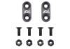 1:10 On-Road Alloy Wing Mounts - Gray