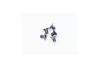 Aluminium Countersunk Hex Head Screw - M3 x 5 Gray (5)