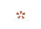 Aluminium Countersunk Hex Head Screw - M3 x 6 Orange (5)