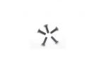 Aluminium Countersunk Hex Head Screw - M3 x 12 Gray (5)