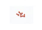 Aluminium Button Hex Head Screw - M2.5 x 6 Orange (5)