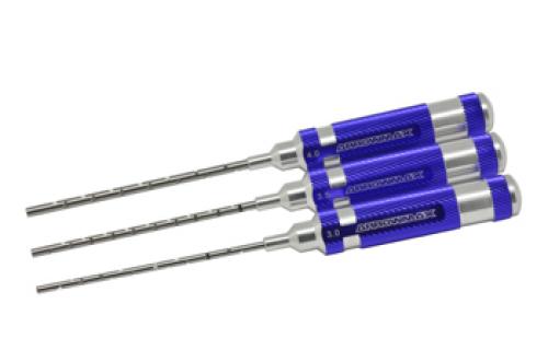 Arm Reamer Set 3.0 3.5 & 4.0 x 120mm - 3 Pcs