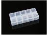 10 Compartment Parts Box 132x58x20mm