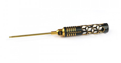 Ball Driver Hex Wrench .093(3/32)x100 Black Golden