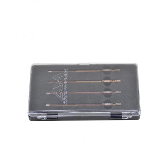 ArrowMax Power Tool Tip Set 4 Pieces - Hex Driver 1.5, 2.0, 2.5, 3.0mm