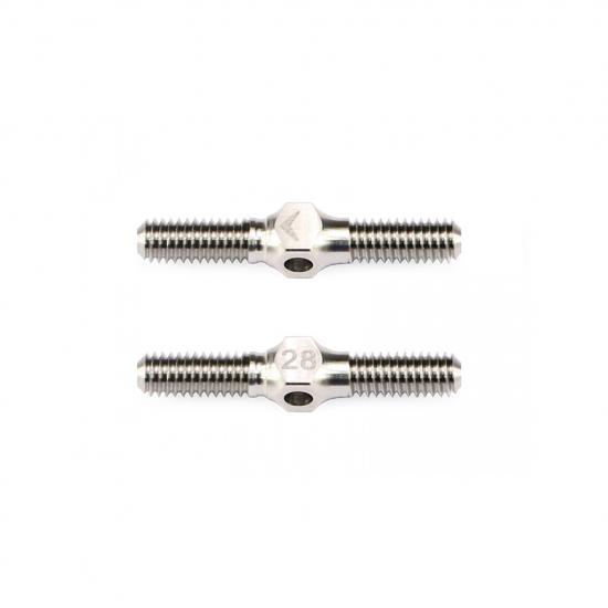 64 Ti Turnbuckle 4mm x 28mm (1-1:8) (2)