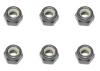 Nylon Nut M4 6Pcs/Bag