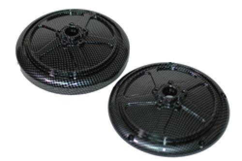 Rear Wheel Carbon Texture