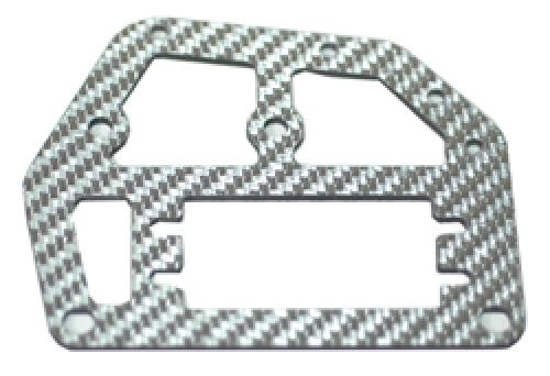 Upper Frame Silver Carbon