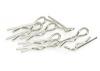 Small Body Clip 1:10 - Silver (8)