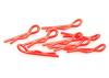 Small Body Clip 1:10 - Fluorescent Red (8)