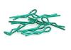 Small Body Clip 1:10 - Metallic Green (8)