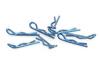 Small Body Clip 1:10 - Metallic Blue (8)