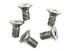 Titanium Countersunk Hex Screws M3 x 6 (10)
