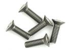 Titanium Countersunk Hex Screws M3 x 10 (10)