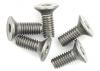 Titanium Countersunk Hex Screws M4 x 10 (10)