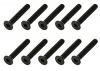Steel Countersunk Hex Screws M3 x 18 (10)