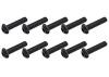 Steel Button Head Hex Screws M2.5 x 10 (10)