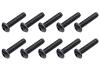 Steel Button Head Hex Screws M3 x 10 (10)