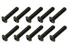 Steel Button Head Hex Screws M3 x 18 (10)