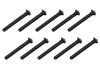 Steel Button Head Hex Screws M3 x 25 (10)