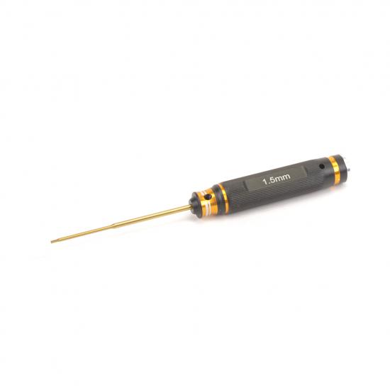 Core RC Black Golden Hex Allen Wrench - 1.5 x 180mm