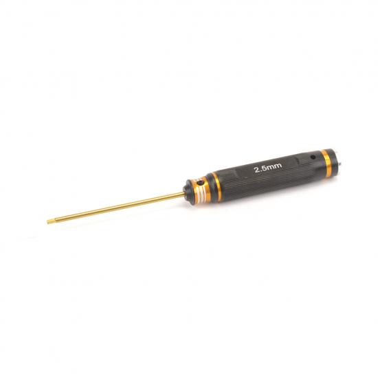 Core RC Black Golden Hex Allen Wrench - 2.5 x 180mm